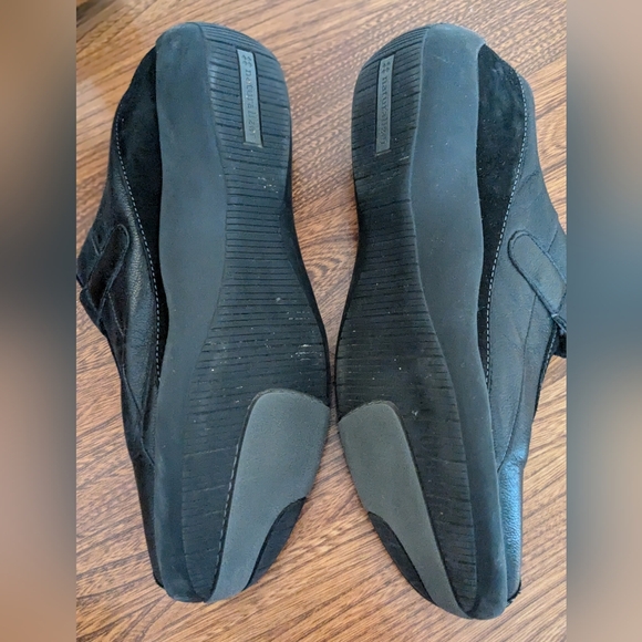 Naturalizer Carlos walking shoes black leather Very good cond. Velcro. Narrow - Picture 8 of 14